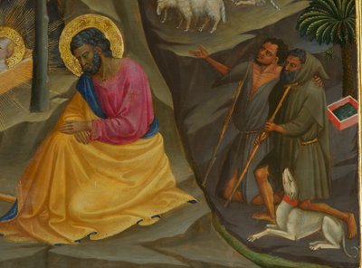 Detail from Nativity by Bicci di Lorenzo